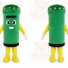 Pickle Mascot Costume for Adults Custom Logo Party Character Suit