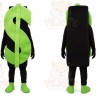 Dollar Sign Mascot Costume for Adults Custom Logo Party Character Suit