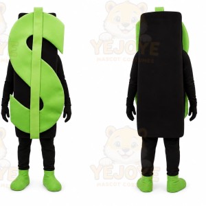 Dollar Sign Mascot Costume for Adults Custom Logo Party Character Suit
