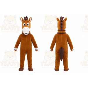 Horse Mascot Costume for Adults Custom Logo Party Character Suit