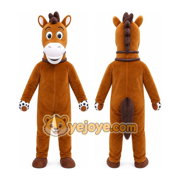 Horse Mascot Costume for Adults Custom Logo Party Character Suit