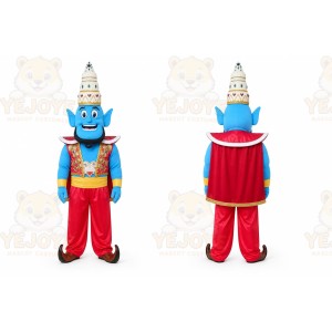 Genie Mascot Costume for Adults Custom Logo Party Character Suit