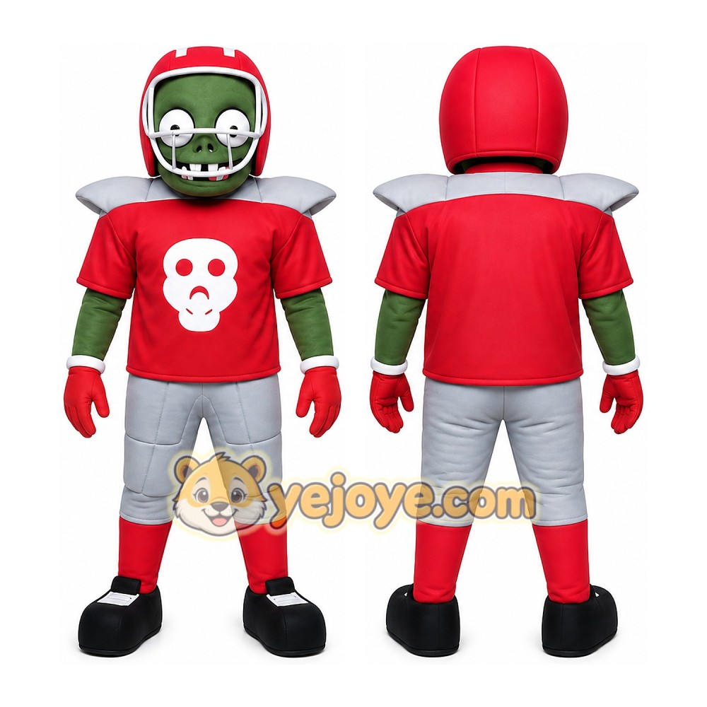 Zombie Mascot Costume for Adults Custom Logo Party Character Suit