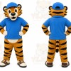Tiger Mascot Costume for Adults Custom Logo Party Character Suit