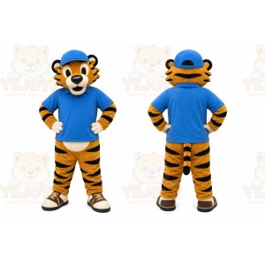 Tiger Mascot Costume for Adults Custom Logo Party Character Suit