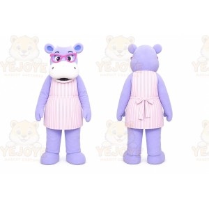 Hippo Mascot Costume for Adults Custom Logo Party Character Suit