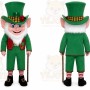 Leprechaun Mascot Costume for Adults Custom Logo Party Character Suit
