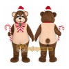 Bear Mascot Costume for Adults Custom Logo Party Character Suit Bear Mascot Costume for Adults Custom Logo Party Character Suit
