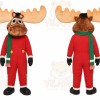 Moose Mascot Costume for Adults Custom Logo Party Character Suit