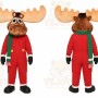 Moose Mascot Costume for Adults Custom Logo Party Character Suit