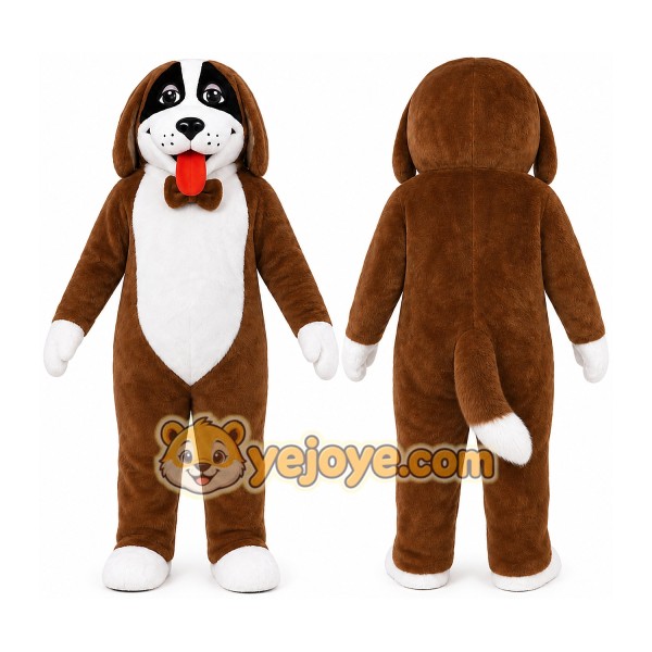 Dog Mascot Costume for Adults Custom Logo Party Character Suit