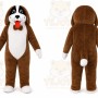 Dog Mascot Costume for Adults Custom Logo Party Character Suit