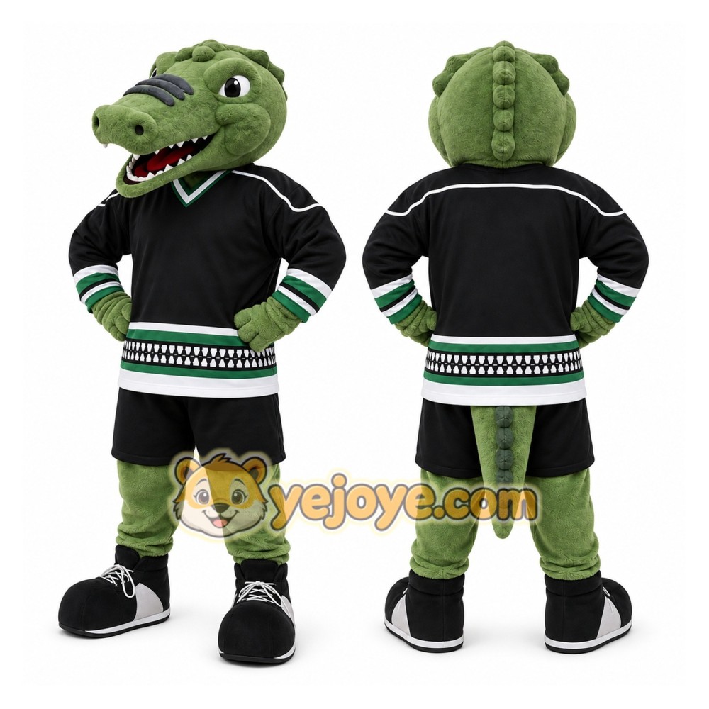 Alligator Mascot Costume for Adults Custom Logo Party Character Suit Alligator Mascot Costume for Adults Custom Logo Party Character Suit