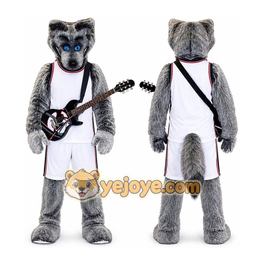 Wolf Mascot Costume for Adults Custom Logo Party Character Suit Wolf Mascot Costume for Adults Custom Logo Party Character Suit
