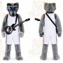 Wolf Mascot Costume for Adults Custom Logo Party Character Suit