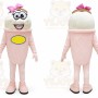 Ice Cream Mascot Costume for Adults Custom Logo Party Character Suit