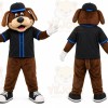 Dog Mascot Costume for Adults Custom Logo Party Character Suit