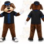 Dog Mascot Costume for Adults Custom Logo Party Character Suit