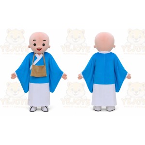 Monk character Mascot Costume for Adults Custom Logo Party Character Suit