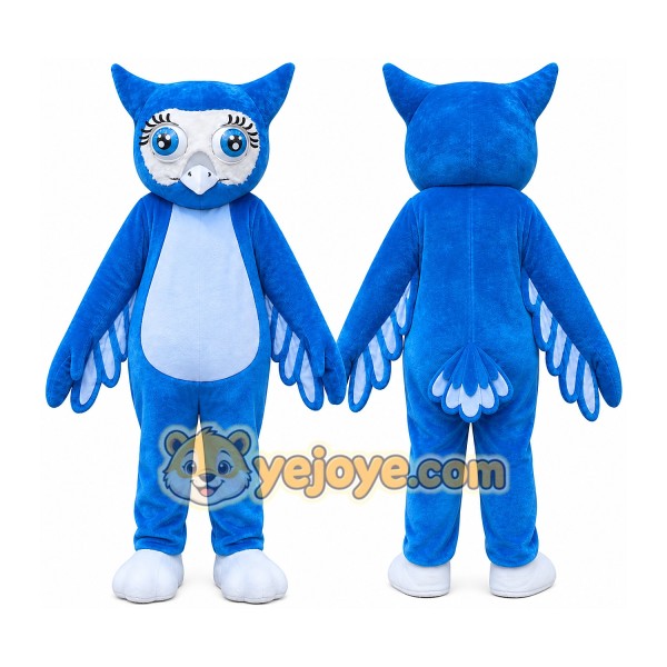 Owl Mascot Costume for Adults Custom Logo Party Character Suit