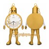 Clock Mascot Costume for Adults Custom Logo Party Character Suit