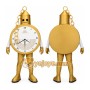 Clock Mascot Costume for Adults Custom Logo Party Character Suit