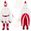 Chicken Mascot Costume for Adults Custom Logo Party Character Suit
