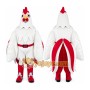 Chicken Mascot Costume for Adults Custom Logo Party Character Suit