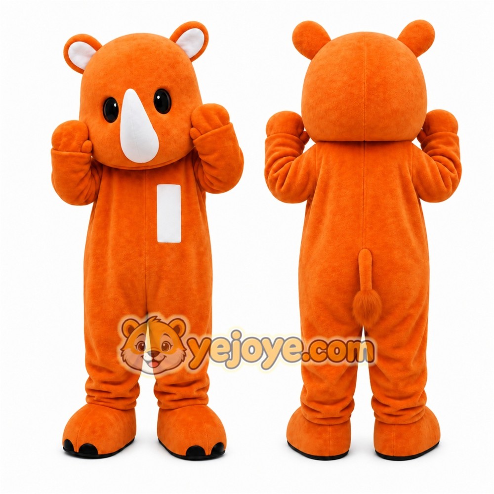 Rhino Mascot Costume for Adults Custom Logo Party Character Suit Rhino Mascot Costume for Adults Custom Logo Party Character Suit