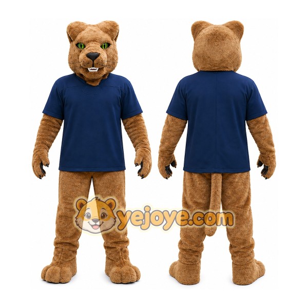 Panther Mascot Costume for Adults Custom Logo Party Character Suit