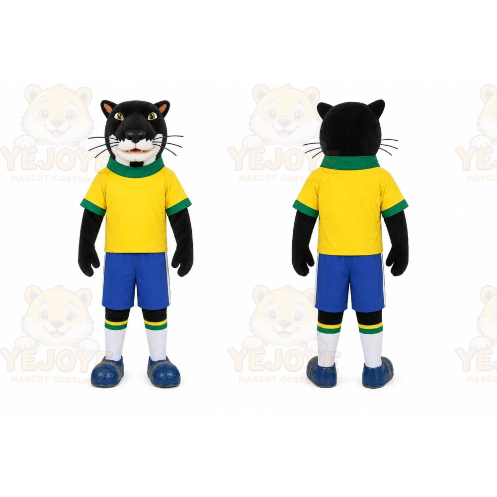 Panther Mascot Costume for Adults Custom Logo Party Character Suit
