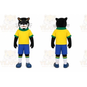Panther Mascot Costume for Adults Custom Logo Party Character Suit
