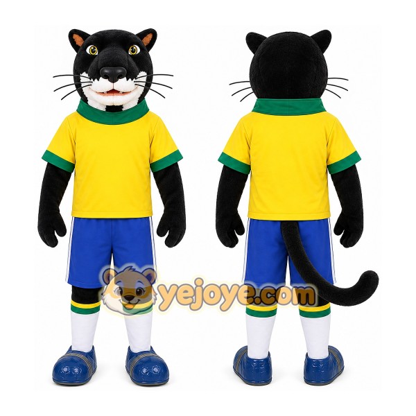 Panther Mascot Costume for Adults Custom Logo Party Character Suit