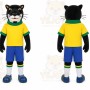 Panther Mascot Costume for Adults Custom Logo Party Character Suit