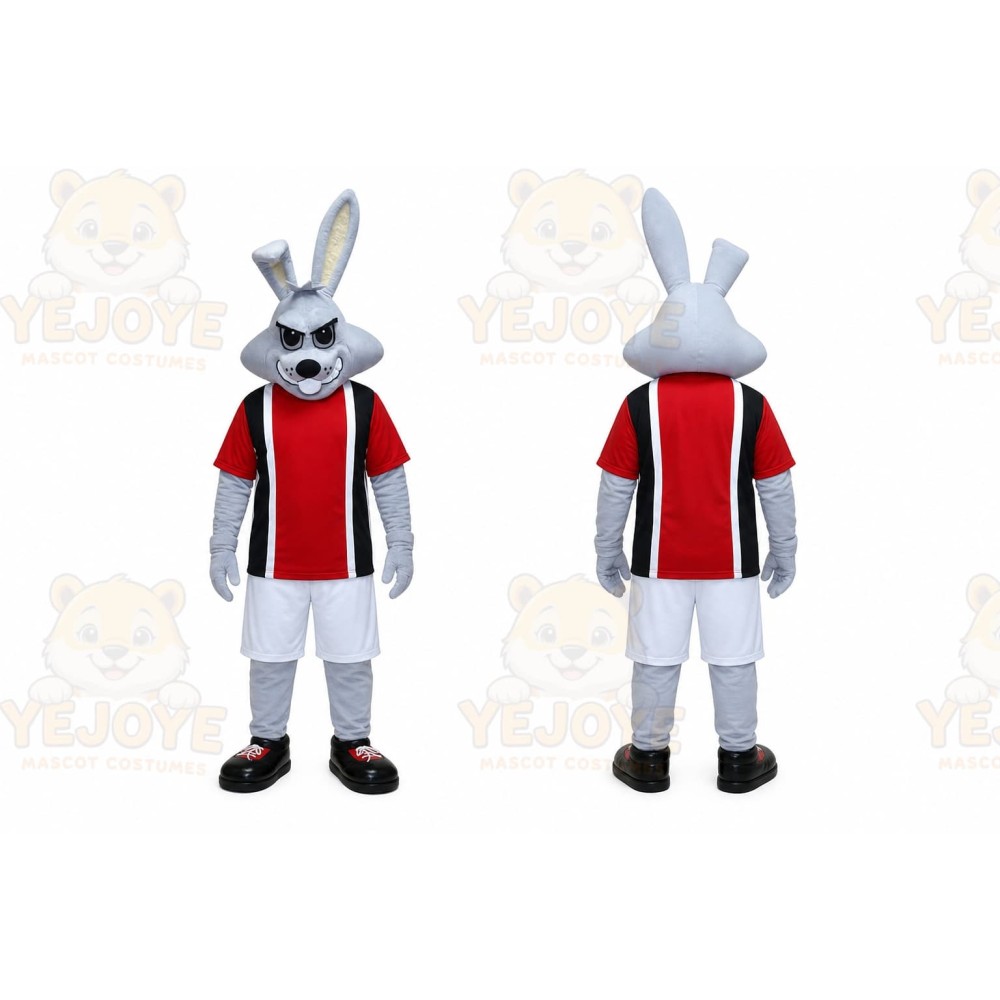 Rabbit Mascot Costume for Adults Custom Logo Party Character Suit