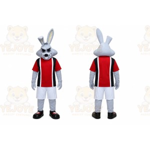 Rabbit Mascot Costume for Adults Custom Logo Party Character Suit