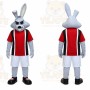 Rabbit Mascot Costume for Adults Custom Logo Party Character Suit