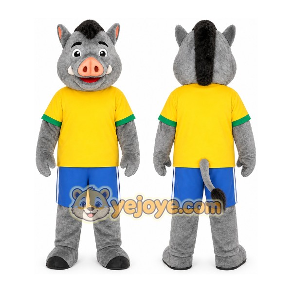 Pig Mascot Costume for Adults Custom Logo Party Character Suit
