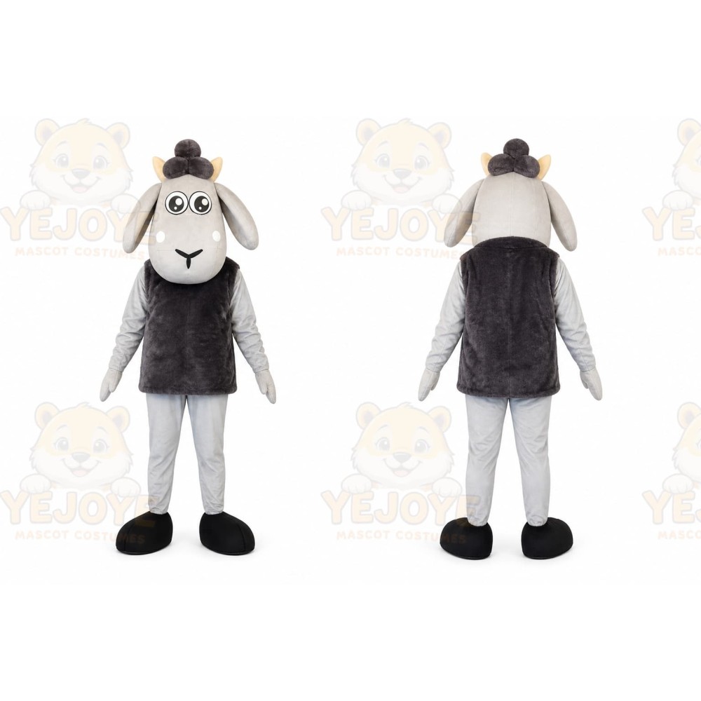Sheep Mascot Costume for Adults Custom Logo Party Character Suit