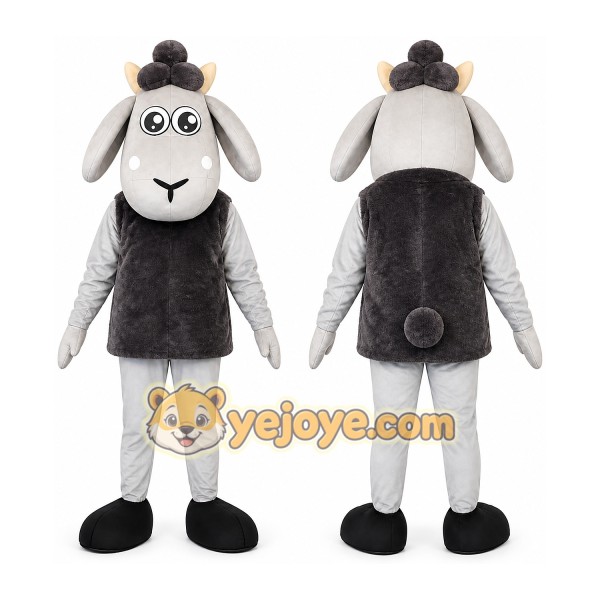 Sheep Mascot Costume for Adults Custom Logo Party Character Suit