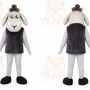 Sheep Mascot Costume for Adults Custom Logo Party Character Suit