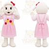 Lamb Mascot Costume for Adults Custom Logo Party Character Suit