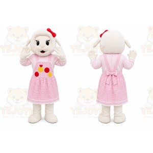 Lamb Mascot Costume for Adults Custom Logo Party Character Suit