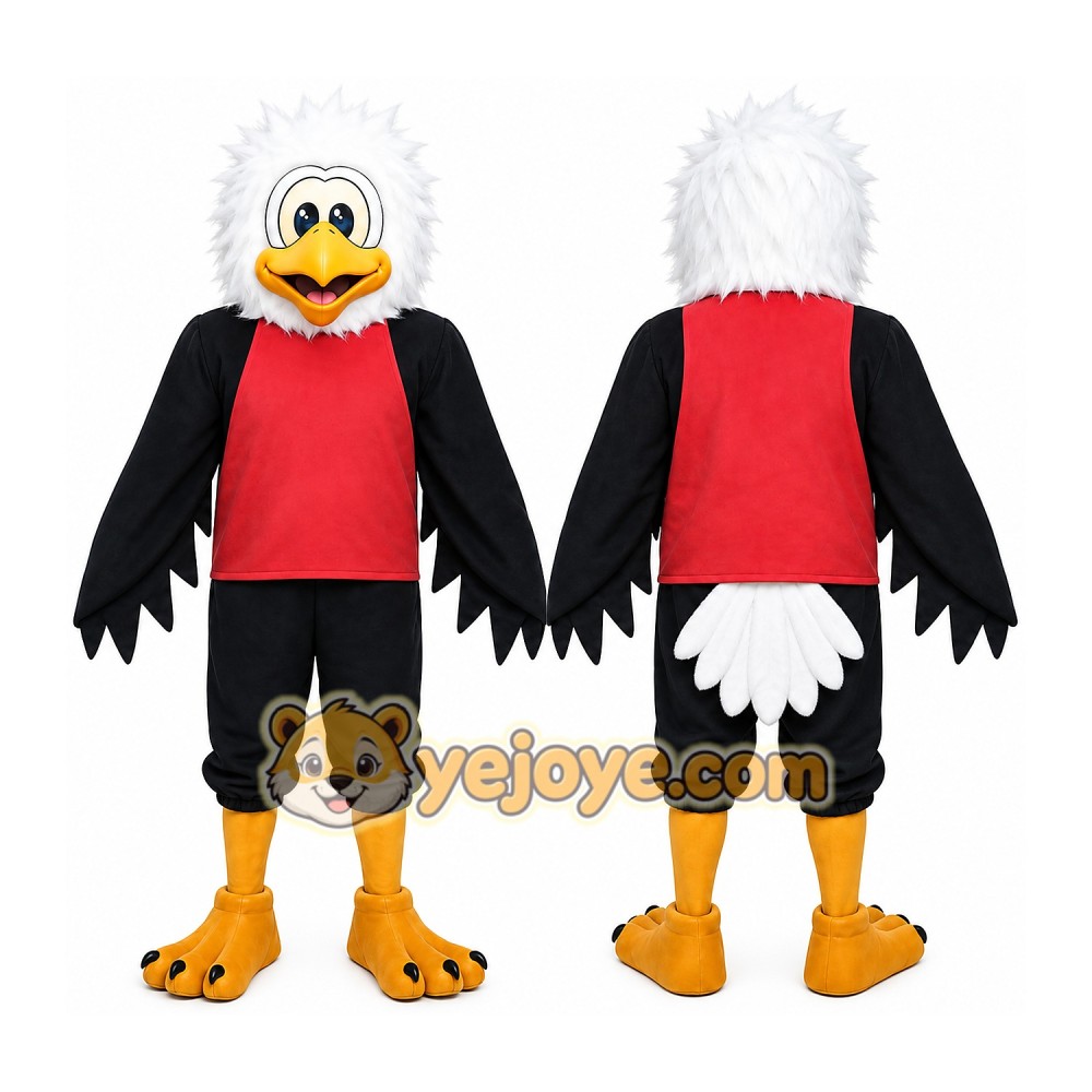 Eagle Mascot Costume for Adults Custom Logo Party Character Suit