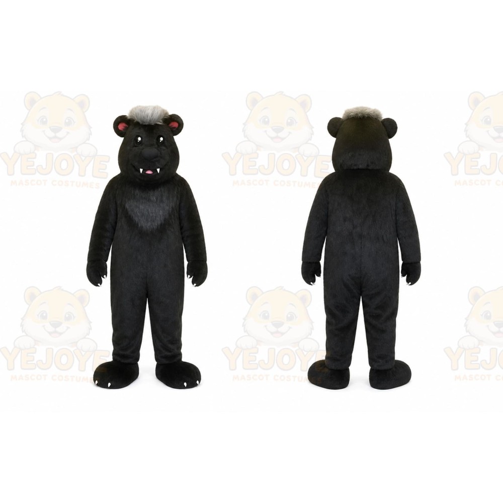 Bear Mascot Costume for Adults Custom Logo Party Character Suit