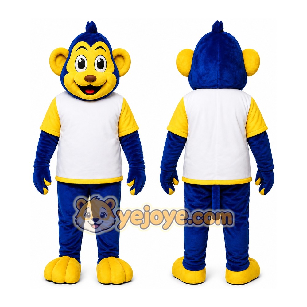 Monkey Mascot Costume for Adults Custom Logo Party Character Suit Monkey Mascot Costume for Adults Custom Logo Party Character Suit