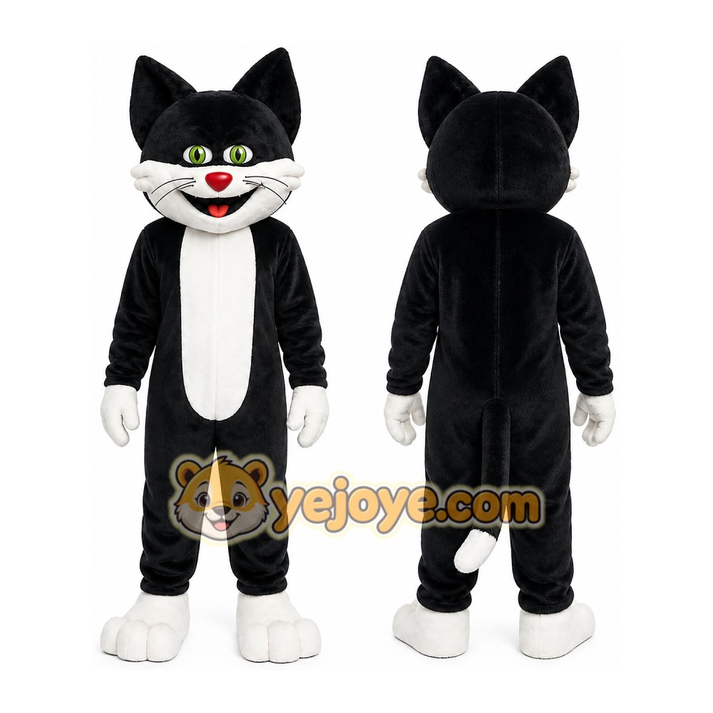 Cat Mascot Costume for Adults Custom Logo Party Character Suit
