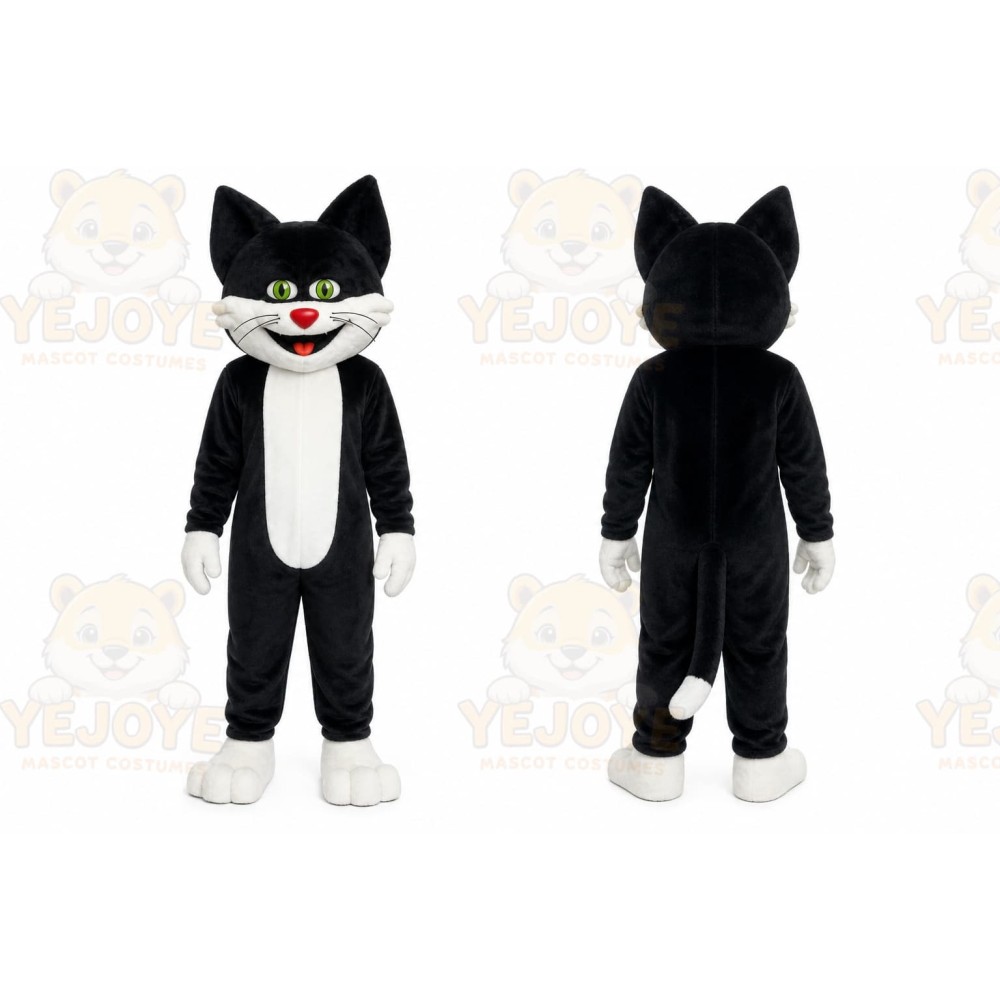 Cat Mascot Costume for Adults Custom Logo Party Character Suit