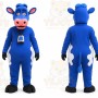 Cow Mascot Costume for Adults Custom Logo Party Character Suit
