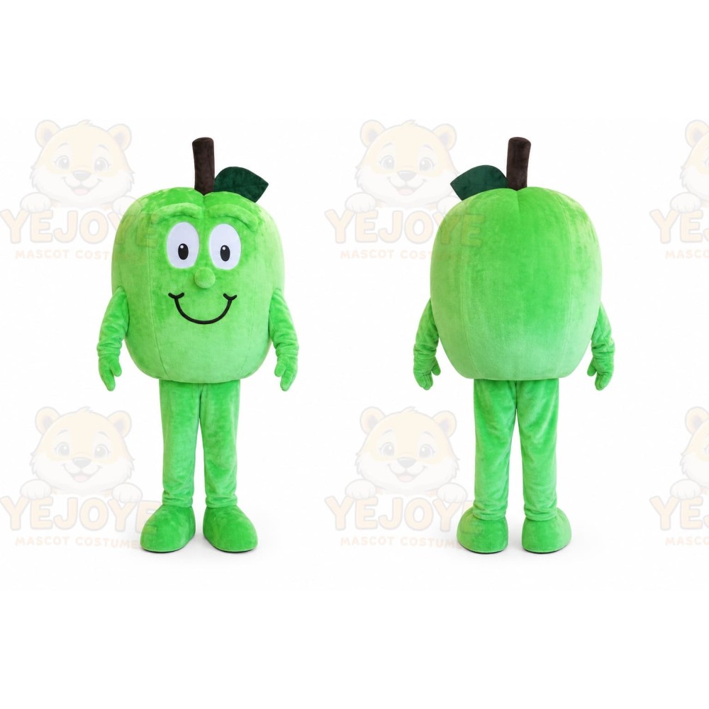 Apple Mascot Costume for Adults Custom Logo Party Character Suit